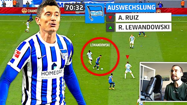 FIFA 21 : WENN HERTHA BSC ROBERT LEWANDOWSKI EINWECHSELT ... 😳☠️ Duisburg Karriere #43