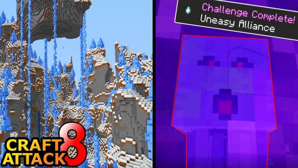 ALLE Minecraft Mobs killen Challenge fertig! Ghast in Overworld! - Minecraft Craft Attack 8 #245