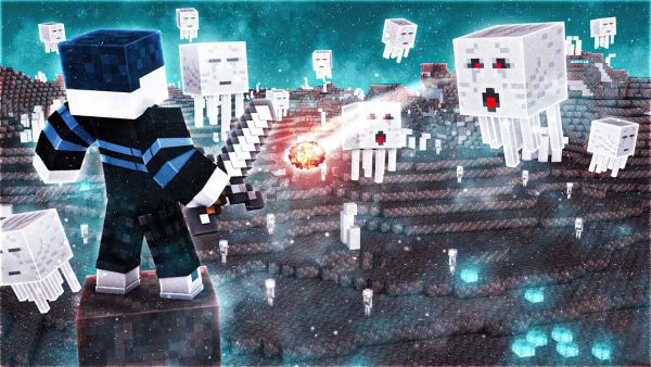 MINECRAFT WELT = 100% SOUL SAND VALLEY (Kein Holz, kein Essen...)