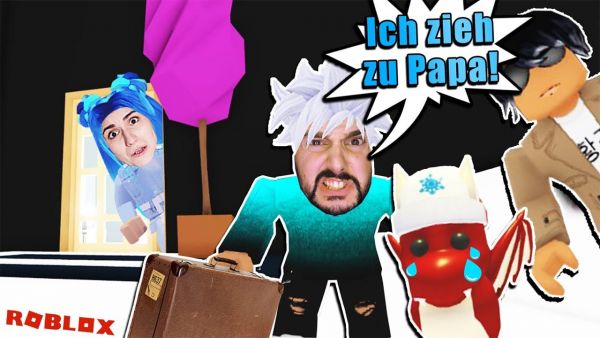 BABY KAAN ZIEHT AUS! ER WILL ZU PAPA MATT! Mama Dania wohnt jetzt alleine?? [Roblox Deutsch]