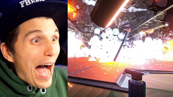 Auf Böller-Rakete FLIEGEN! & die XXL Tankstellen EXPLOSION | Feuerwerk Simulator