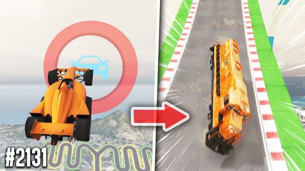 VERWANDLUNG in den ZUG🔥 | GTA TRANSFORM PARKOUR