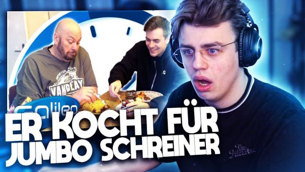Er kocht einen Tag für Jumbo Schreiner 👨‍🍳