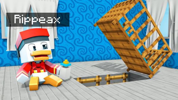 Die GEHEIME BASIS von BABY ENTE in Minecraft !