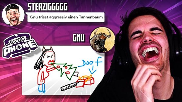 @Gnu ballert sich den Weihnachtbaum rein! | Gartic Phone | SÜLZE 039
