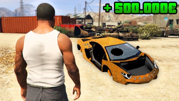 ICH habe einen VERLASSENEN LAMBORGHINI gefunden in GTA 5!