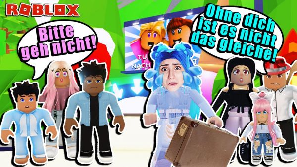 MAMA DANIA ZIEHT VON ADOPT ME CITY WEG! Das Ende von Familie Wolke? [Roblox Deutsch]