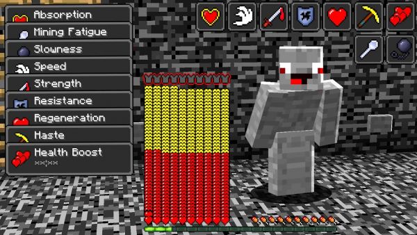 Ich cheate mir alle MAX. EFFEKTE 😁 in Minecraft MODS BEDWARS