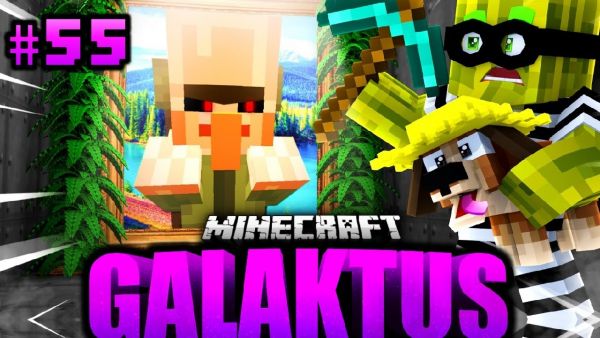DAS BILD hat... SICH BEWEGT?! - Minecraft GALAKTUS #55 [Deutsch/HD]