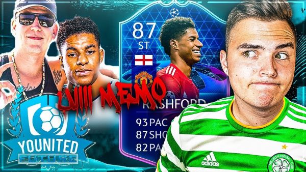 UIII MEMOOOOO  😳... YOUNITED FUTURE RASHFORD #4 FIFA 21