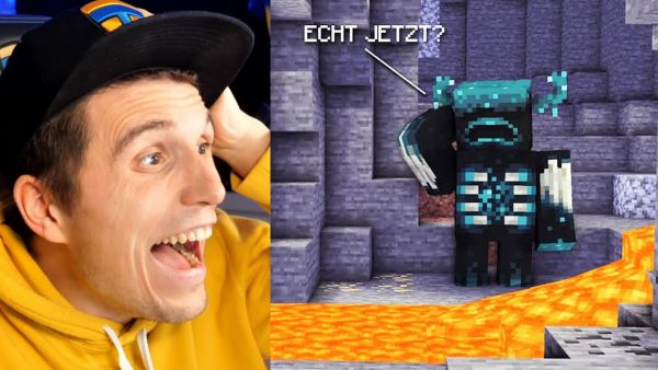 Paluten REAGIERT auf IST das die GEHEIME Schwäche vom Warden? (Minecraft 1.17 Update)