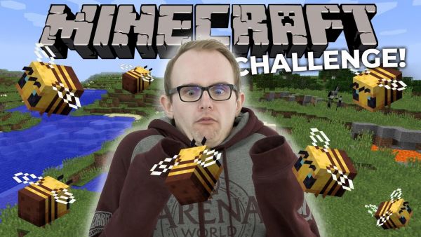 Von Bienen erstochen werden? | 10 Arten zu sterben - Minecraft Challenge!