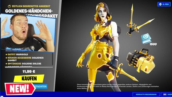 neues GOLD UPDATE! (weibliche Midas)