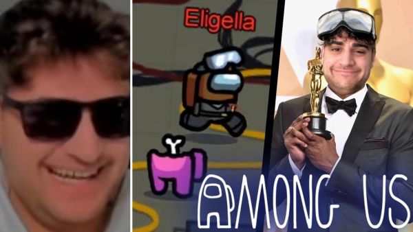 Eligella als Impostor = Ein Löwe auf der Jagd🦁 Impostor Meister in Among Us👑 | ELIGELLA