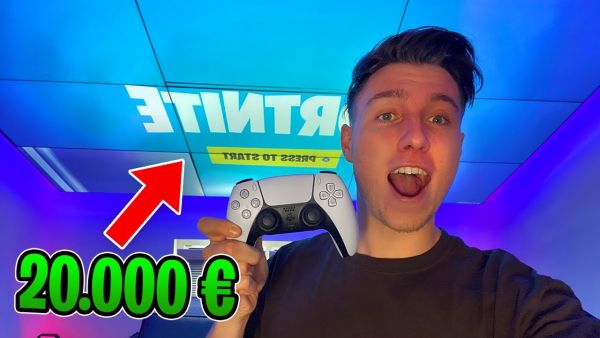 ich SPIELE auf 20.000€ MONITOR-WAND Fortnite!