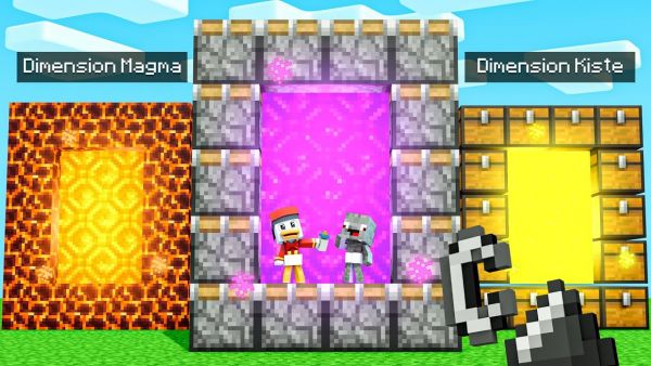 WIE MAN ALLE DIMENSIONEN FREISCHALTET in Minecraft