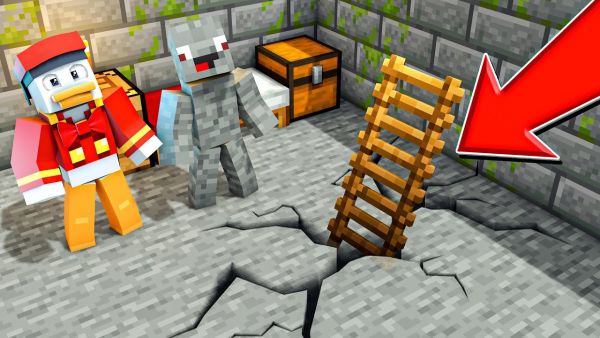Wir Flüchten aus dem Gefängnis in Minecraft !