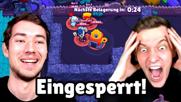 ICH SPERRE LUKAS EIN! 😂 Dumme Troll Maps bauen! 😁 Brawl Stars Update
