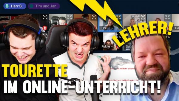 Tourette im SCHULUNTERRICHT  (Mit einer echten Schulklasse) | Gewitter im Kopf