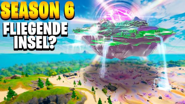 Die FLIEGENDE INSEL IN SEASON 6? 😍 | Fortnite Deutsch