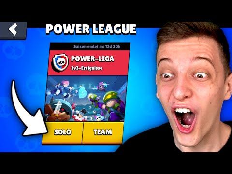 ICH SPIELE POWER LEAGUE ALS ERSTES *NEUER MODUS* 😍 Brawl Stars deutsch