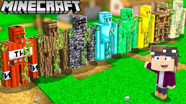 CENTEX vs. EISEN GOLEMS in Minecraft!