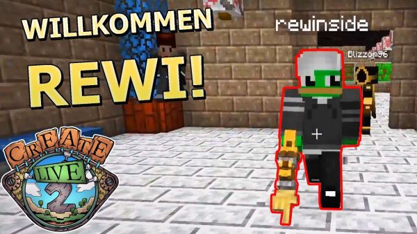 Rewi in Create! Er ist komplett überfordert! - Minecraft Create Live 2 #19
