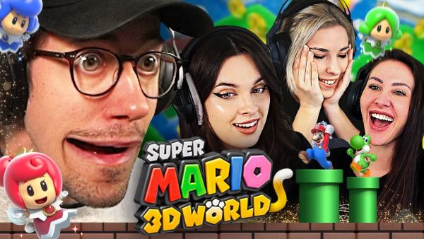 3 Girls & Hänno spielen Super Mario 3D World