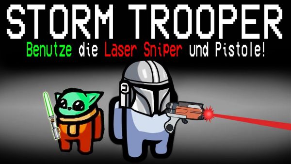 Neue STORM TROOPER ROLLE in Among Us!