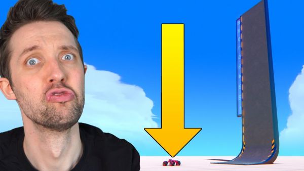 Wir Springen von der XXXXL SCHANZE in Trailmakers