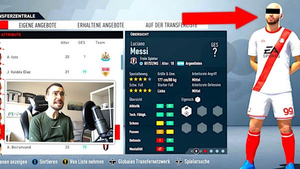 FIFA 21 : DAS IST DER SOHN VON LIONEL MESSI !!! 👼 (wäre kostenlos 🆓) Duisburg Karriere #49