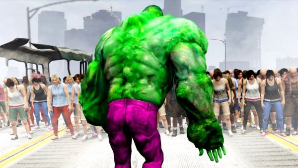 GTA 5 als ZOMBIE HULK spielen!!
