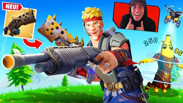 One SHOT Pump und NEUE MYTISCHE Pump zu STARK in Fortnite!