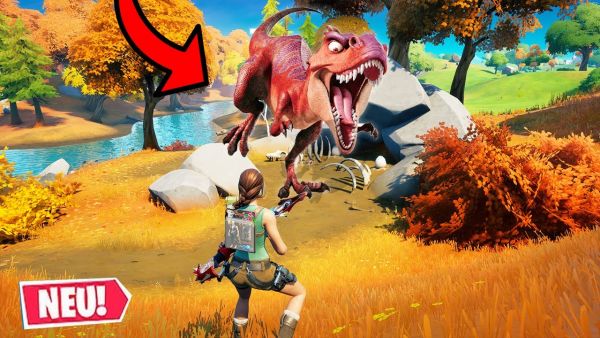 DINOSAURIER in FORTNITE SEASON 6 (KRANK)