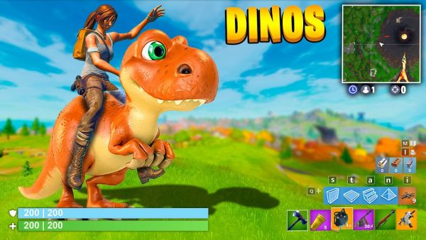 DINOS & AUTO TUNING 😍🐱‍🐉 in Fortnite Season 6 | Deutsch