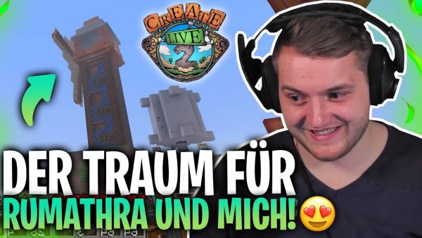😱🤯Der NÄCHSTE KRIEG in MINECRAFT?! | Wer BAUT die GRÖßERE Eisenfabrik VS Rewi! | Minecraft Create #1