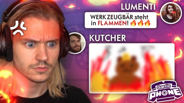 Werkzeugbär bei lebendigem Leib verbrannt | Gartic Phone