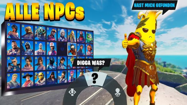 ICH FINDE ALLE NPCs und ES PASSIERTE...NICHTS 😱 | Fortnite Season 6 Deutsch