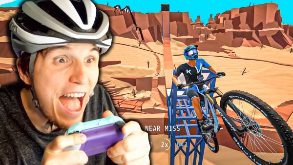 Die XXL Sprungschanze im Wilden Westen! | Fahrrad Simulator