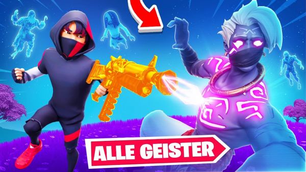 WOW 👻😨 Ich KILLE ALLE MYTHISCHEN GEISTERBOSSE in einer Runde (Fortnite Season 6)