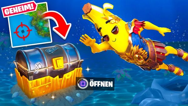 OMG 😱 diese GEHEIME UNTERWASSER KISTE kennt KEINER!? (WOW) Fortnite Deutsch Braxic