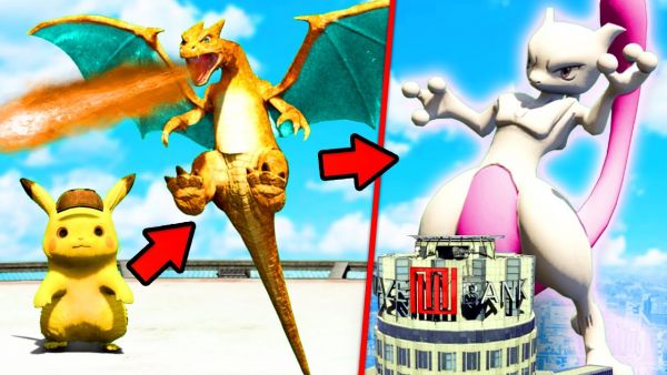 GTA 5 als ein POKEMON spielen!!