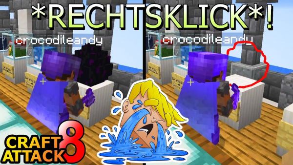 Ich schenke Croco das Drachenei ... er verliert es SOFORT! - Minecraft Craft Attack 8 #249