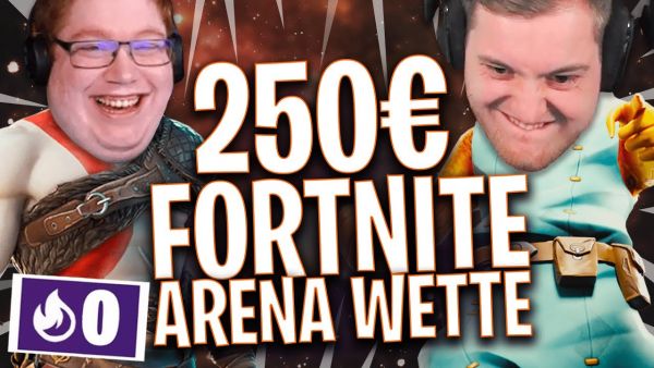💸😱250€ Fortnite ARENA Wette gegen @Gamerstime | Noch NIE so sehr DELIVERT in Fortnite!