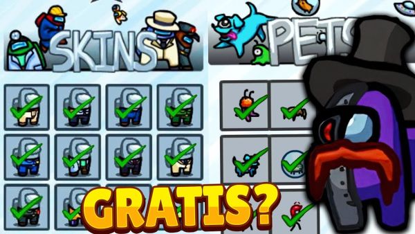 ALLE SKINS GRATIS BEKOMMEN in Among Us?! (Mythos)