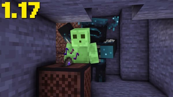 NEUE gruselige Schallplatte? & Fluch des Wardens? (Minecraft 1.17 Update)
