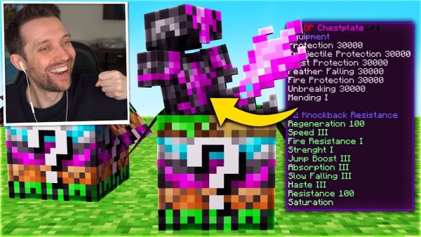 Benx Hacker Rüstung vs. Elina Admin Rüstung - Minecraft