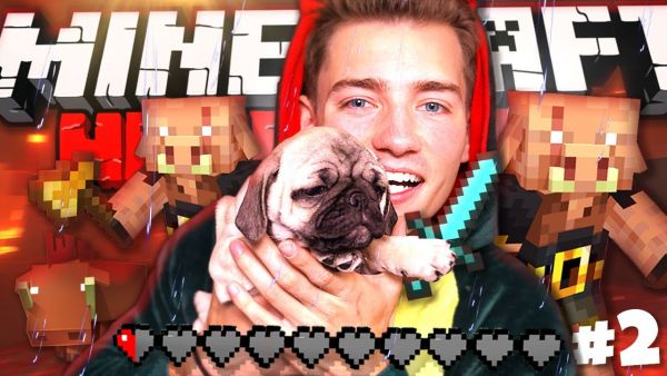 Meine Welpen helfen mir in Minecraft...!? | Minecraft Hardcore #2