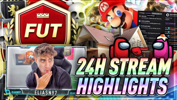 BEST OF 24H STREAM!🔥 FIFA, AMONG US, REACTIONS & CO.!👀