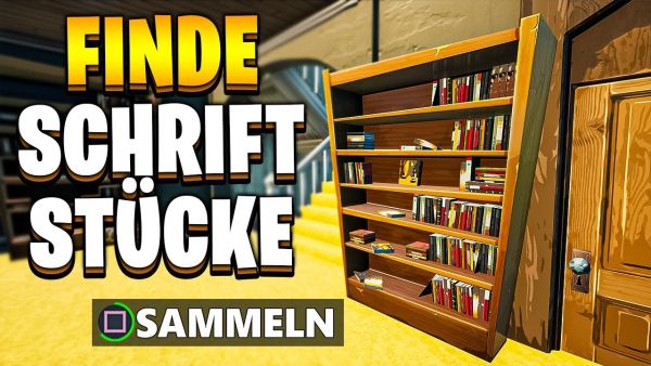 Finde SCHRIFTSTÜCKE in Pleasant Park, Lazy Lake oder Retail Row   Fortnite Season 6 Aufgaben Deutsch